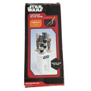 New 2015 Star Wars Lightsaber Ice Pop Maker Disney ThinkGeek w/ Instructions